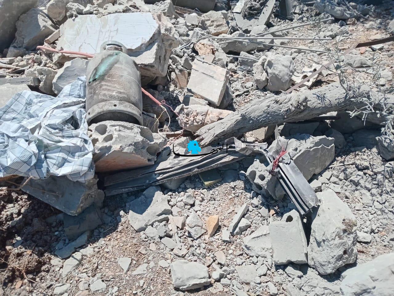 عدسة النهار في الجميجمة بعد المجزرة الإسرائيلية... حي منكوب ومبنى سكني سوي بالأرض (صور)